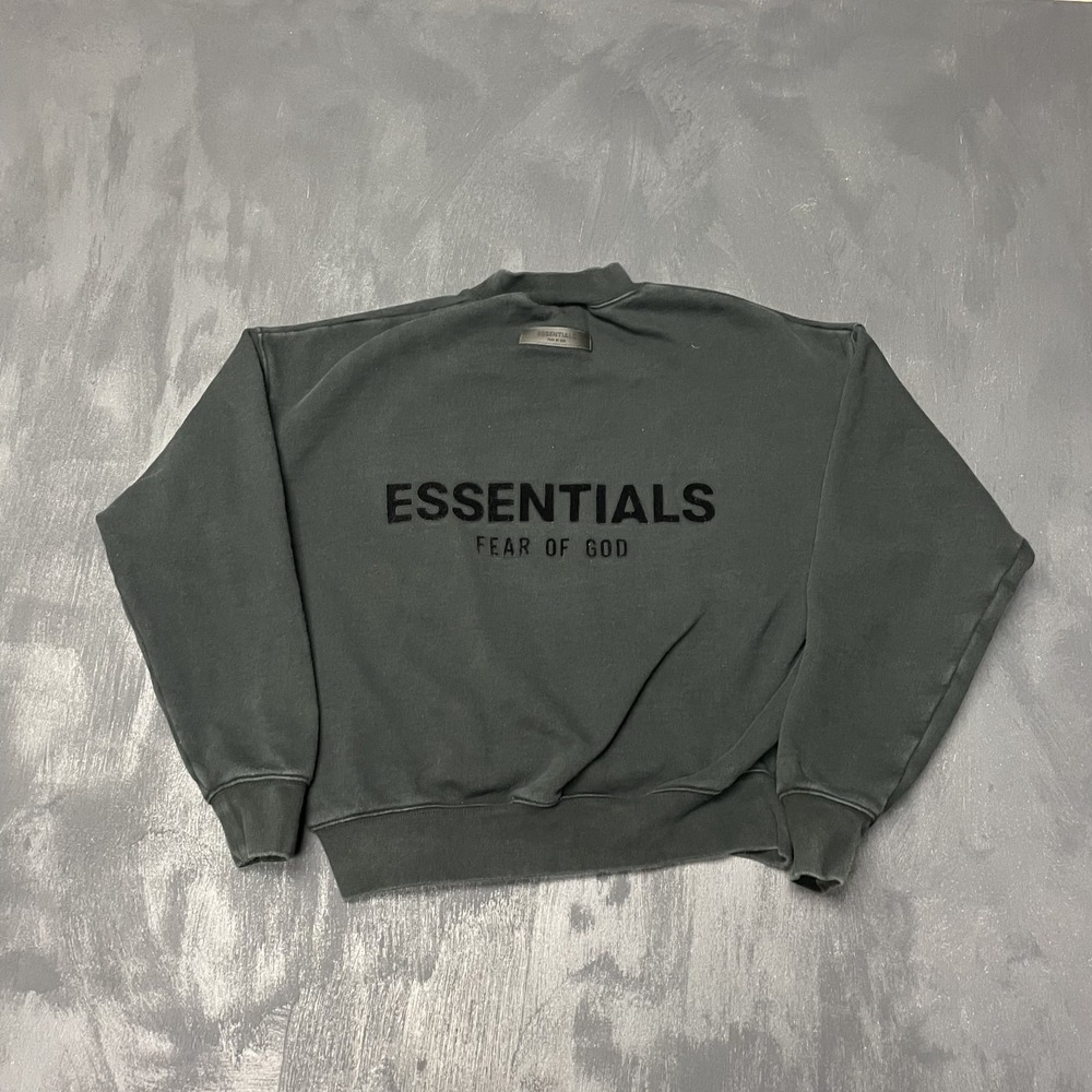 Essentials Fear Of God sweatshirt womens XXS Black rn 90233 streretswear
